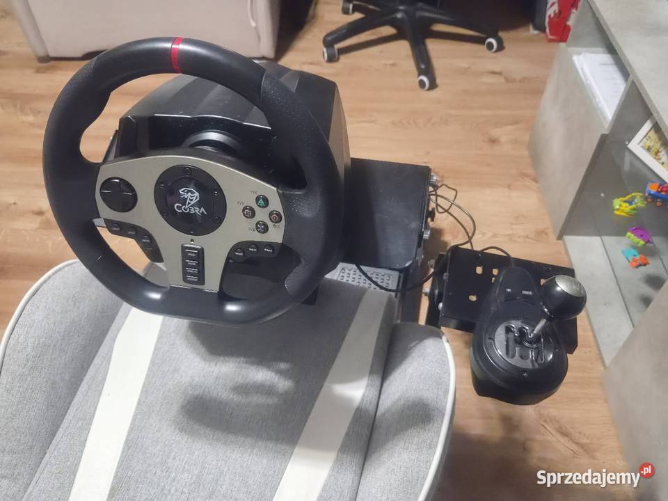 Fotel gamingowy Oversteel kierownica cockpit Wrocław