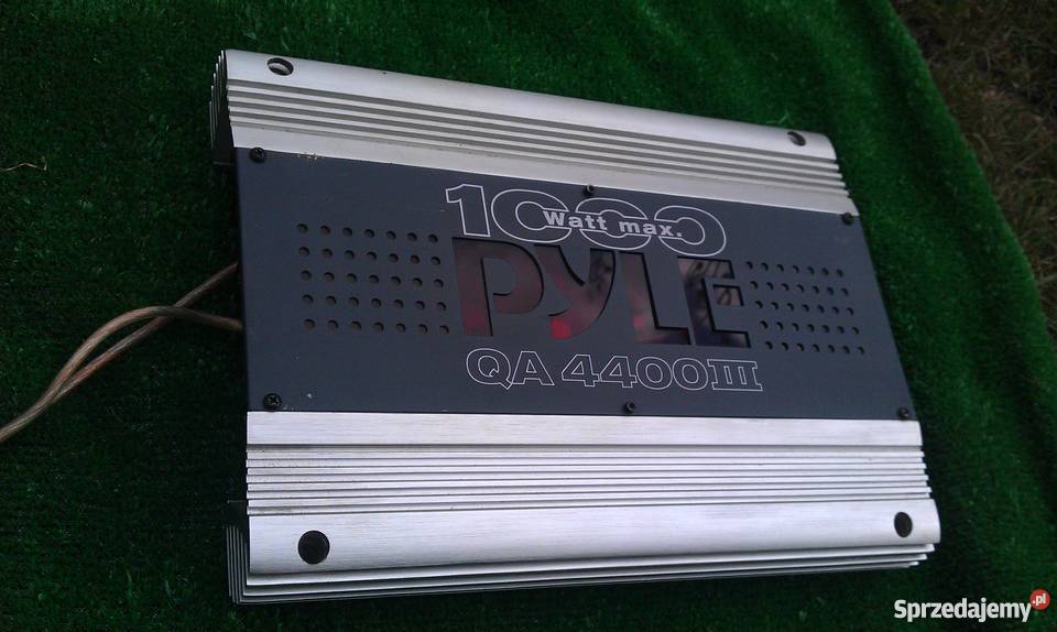 wzmacniacz PYLE QA 4400 lll + kable zasilające Wałbrzych Sprzedajemy.pl