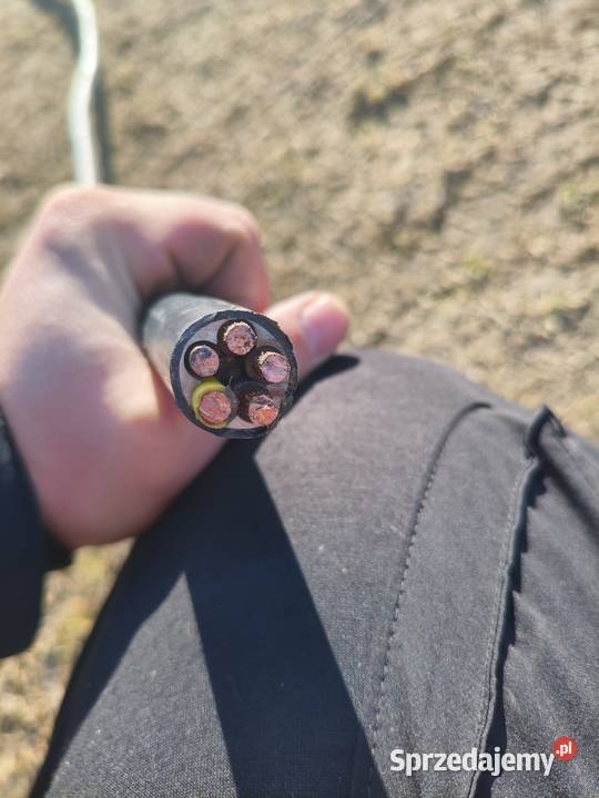 Przewód 5x16 miedź 13 metrów TANIO Obrowo