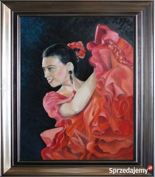 Obraz olejny Hiszpańska tancerka Lublin