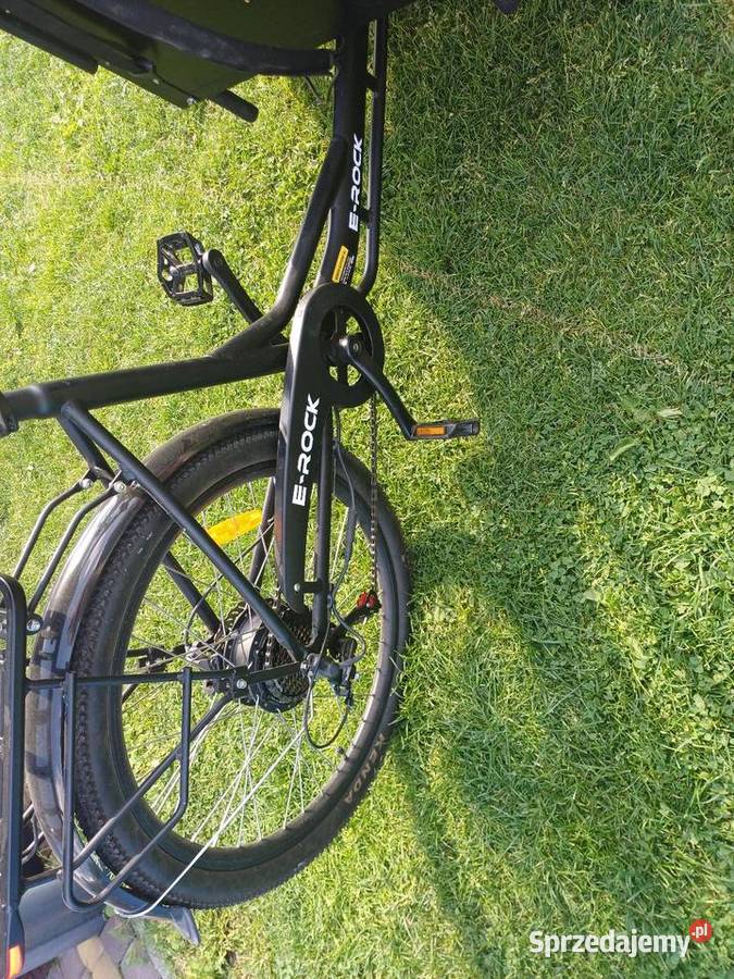 Rower riksza elektryczy 26 lubelskie Niedrzwica Kościelna-Kolonia sprzedam