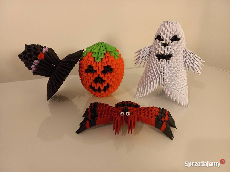 PAJĄK z origami rękodzieło ozdoba prezent Puławy sprzedam