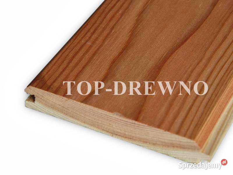 BOAZERIA modrzewiowa deska elewacyjna podbitka