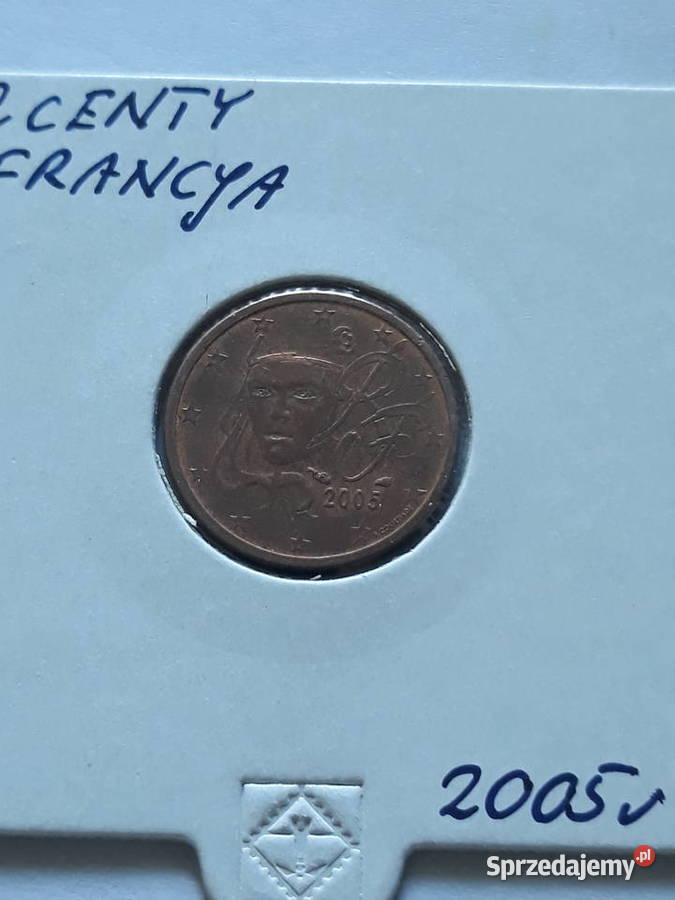 2 Eurocenty Francja 19992005 r Konin sprzedam