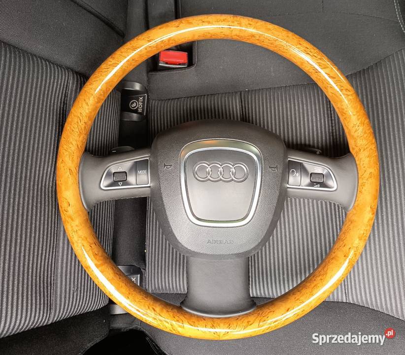 NOWA kierownica drewno multi łopatki Airbag Audi Lubaczów