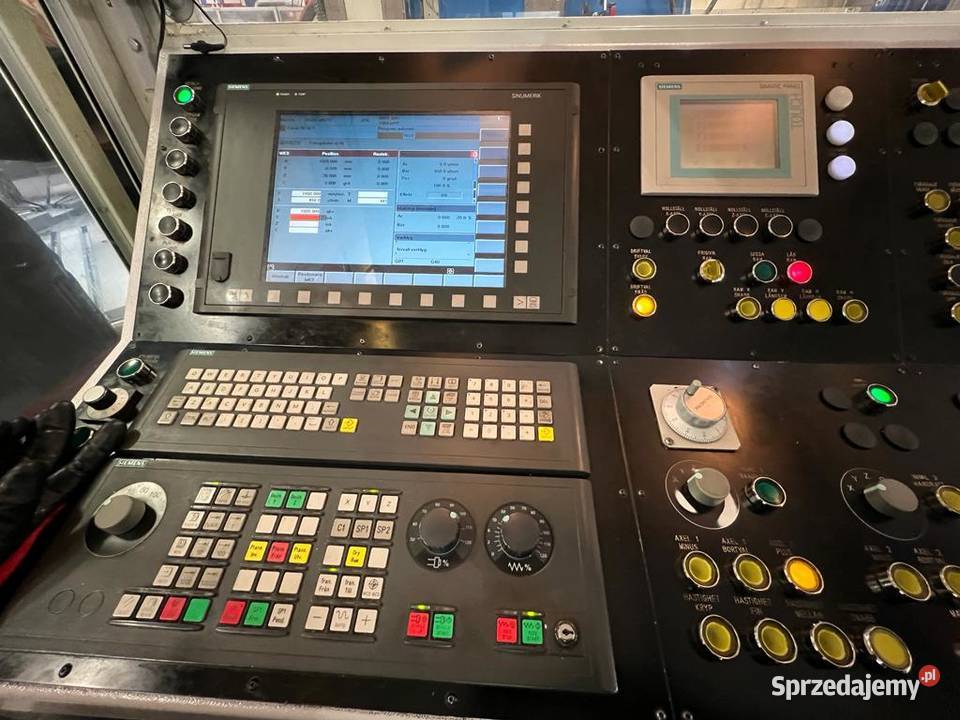 CNC TOKARKOFREZARKA KARUZELOWA 4 osiowa FRORIEP Rudniki