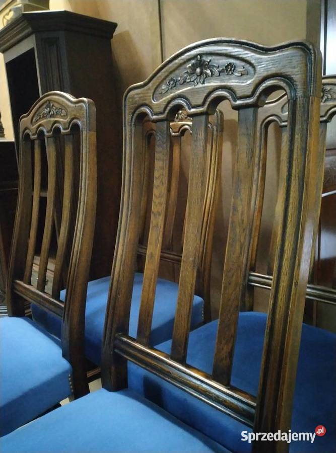 Krzesła 6 sztuk komplet wysoka jakość solidnie Białystok