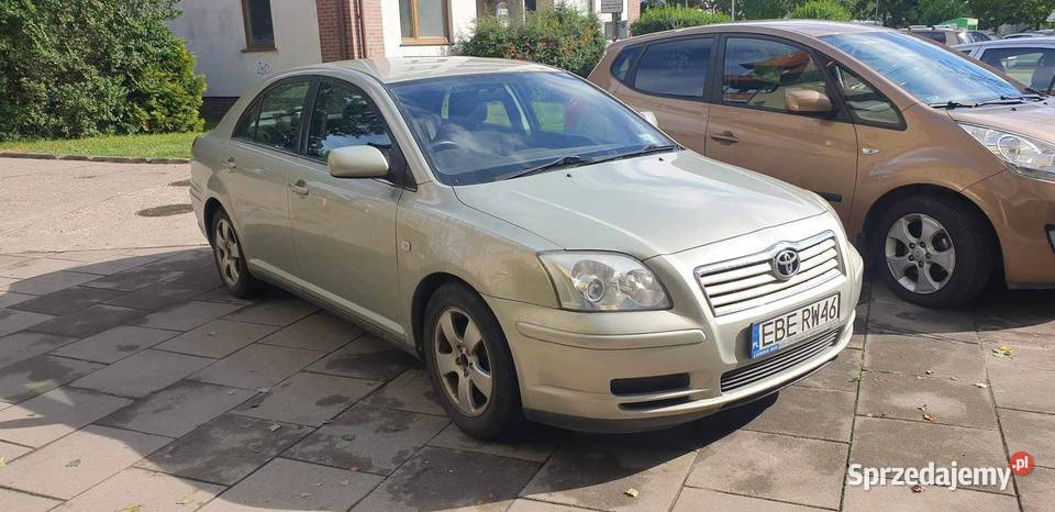 Toyota Avensis 18 Anglik kierownica po prawej stronie Bełchatów