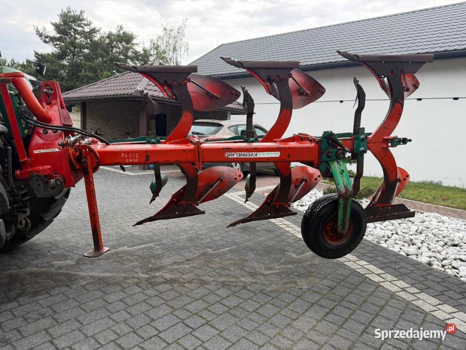 Pług obrotowy 3 skibowy kverneland f120 w stanie Pługi łódzkie Czarnocin