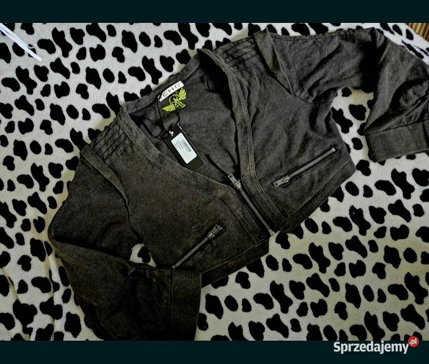 ICHI NOWA krótka BLUZA bluzka crop top 100 Rozpinane Leszno sprzedam
