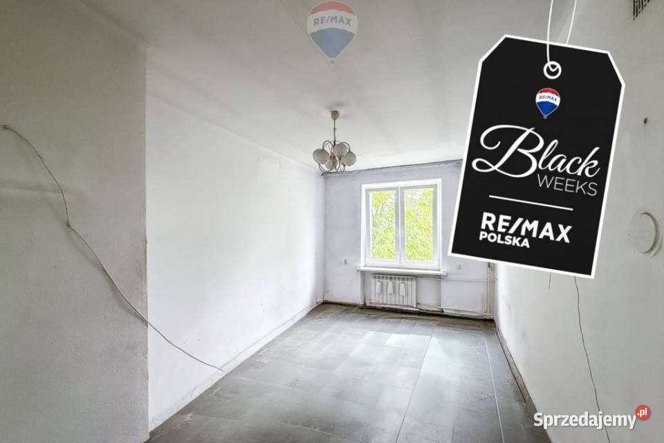 Widzew 35 m cegła mieszkanie do aranżacji 35.16m2 Łódź