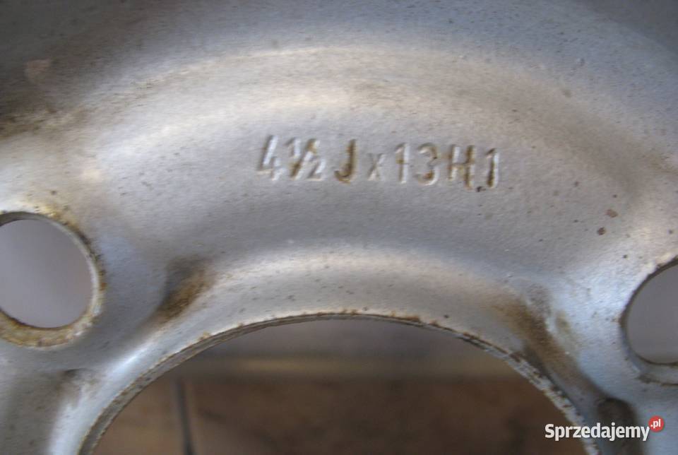 Felga 4 12Jx13 z oponą Barum 165 SR13 Made in śląskie Dąbrowa Górnicza