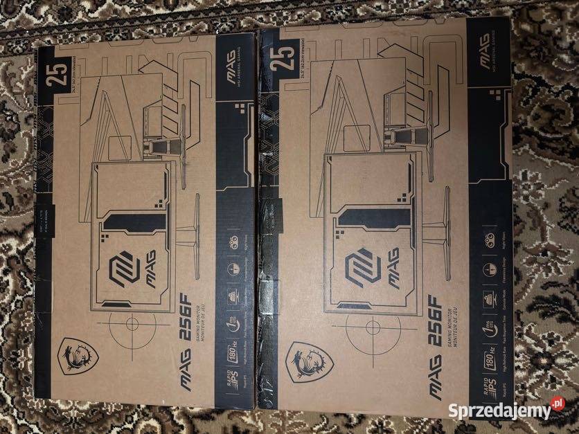 Monitor MSI MAG 256F 245 180Hz 1ms 2 SZTUKI NOWE Poznań