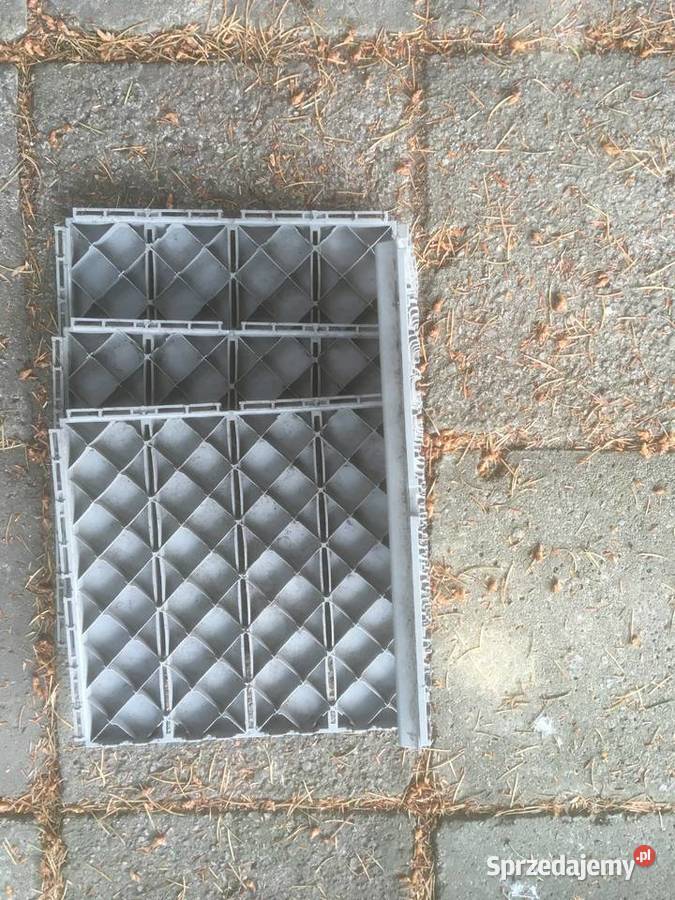 Płytki tarasowe kompozytowe 30x30x2 58 m2 szare Zielonka