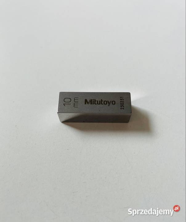 Płytka wzorcowa 10mm gen0 MITUTOYO Czarnożyły
