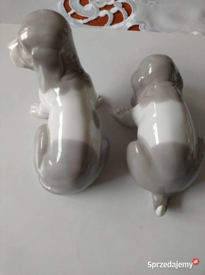 Figurki dwa pieski Żory