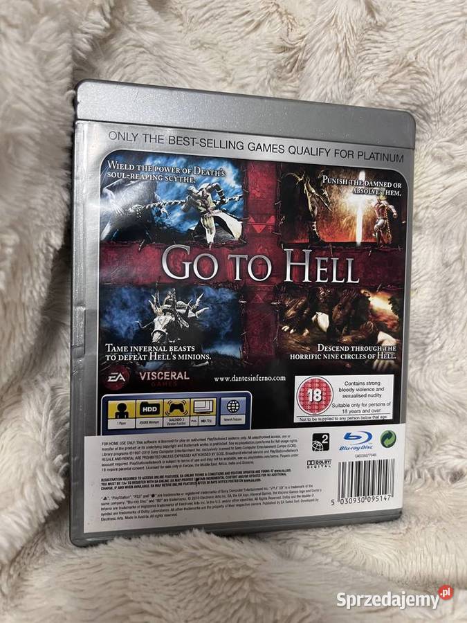Dantes Inferno na PlayStation 3 Zabrze