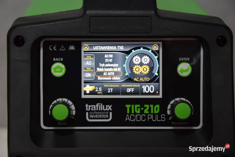 TIG 210 AC DC PULS LCD SYNERGIA wielkopolskie Gniezno
