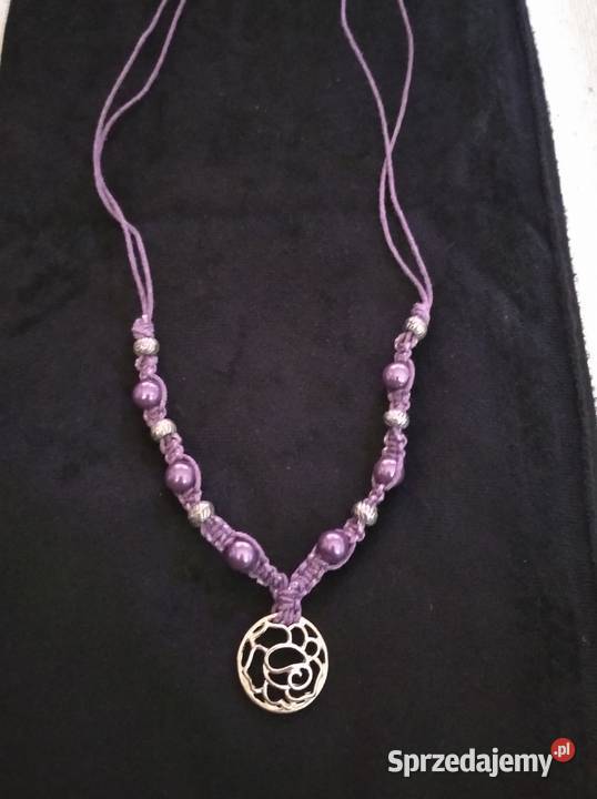 Naszyjnik w stylu Boho rękodzieło mazowieckie Warszawa