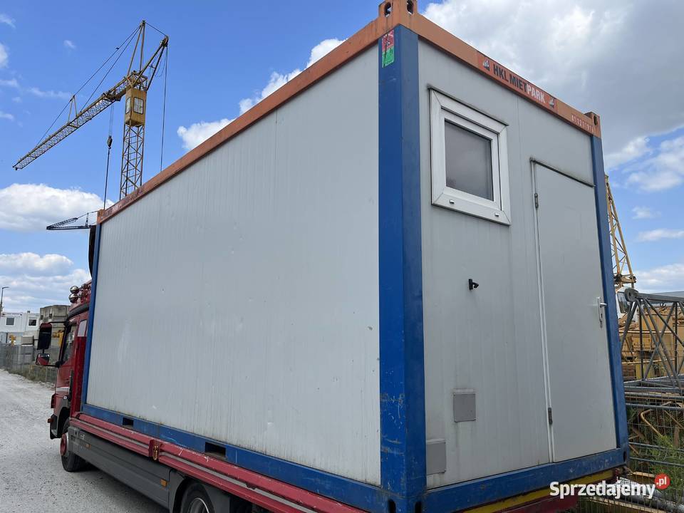 KONTENER BIUROWY SOCJALNY CONTAINEX 256 Wrocław sprzedam