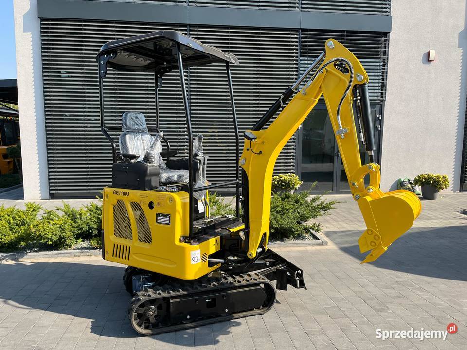 Minikoparka Gunter Grossmann GG1100J joystick Koparki wielkopolskie Poznań