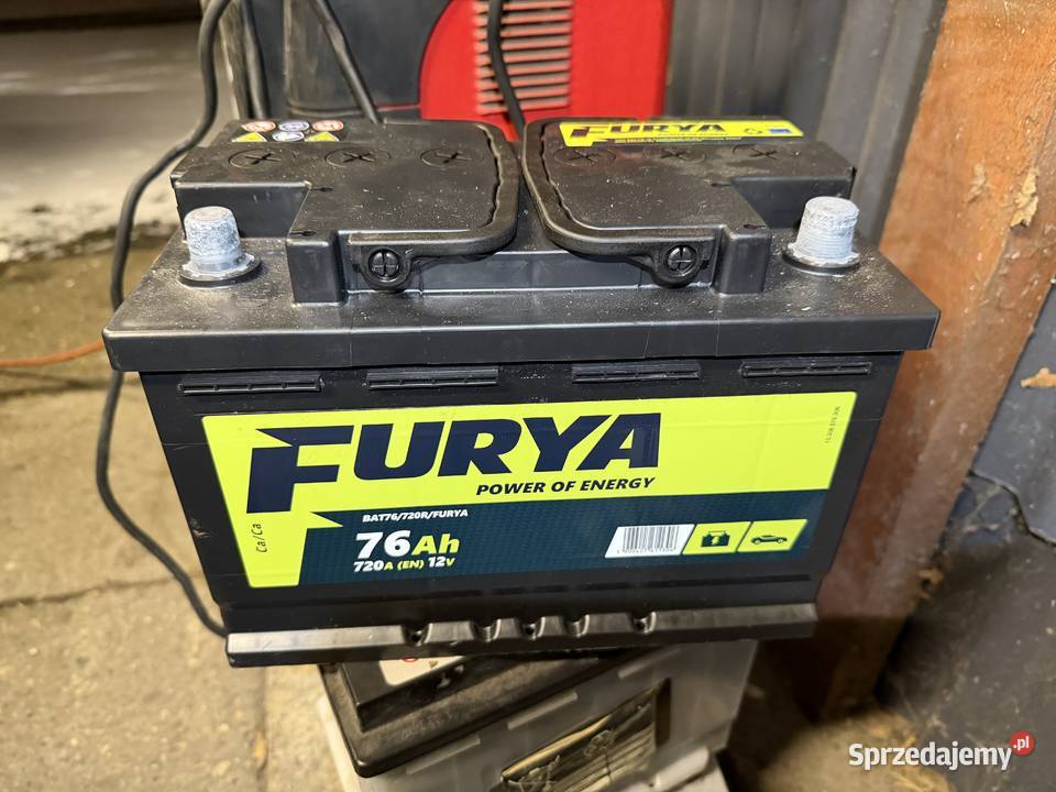 FURYA Akumulator 12v 76Ah 720A P Diesel NOWY Częstochowa