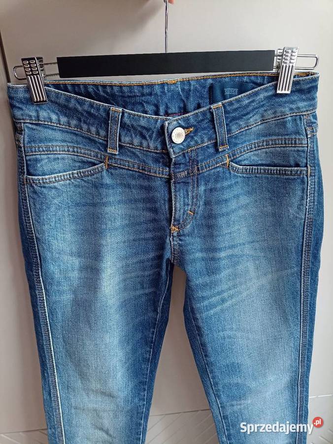Jeansy damskie Closed W26S skinny elastyczne Długie wielkopolskie Czarnków