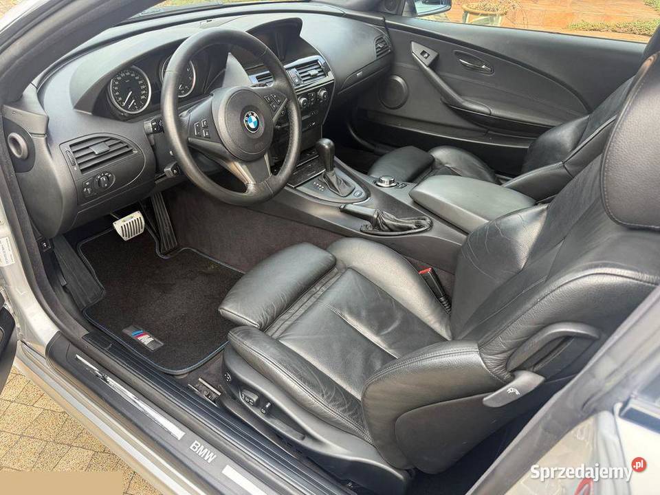 BMW Seria 6 630 i benzyna 258 2007r bezwypadkowy automatyczna Seria 6 Krotoszyn
