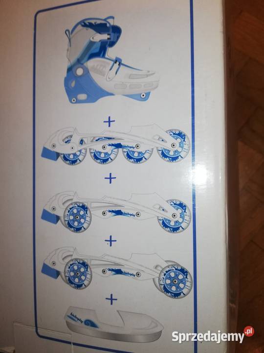 Rolko wrotko łyżwy regulowane 3437 stan
