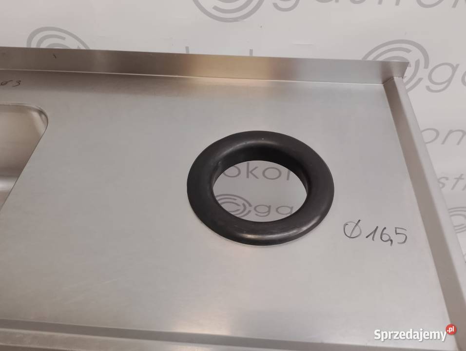 Stół ze zlewem i otworem na odpadki 120x60x85 Wrocław