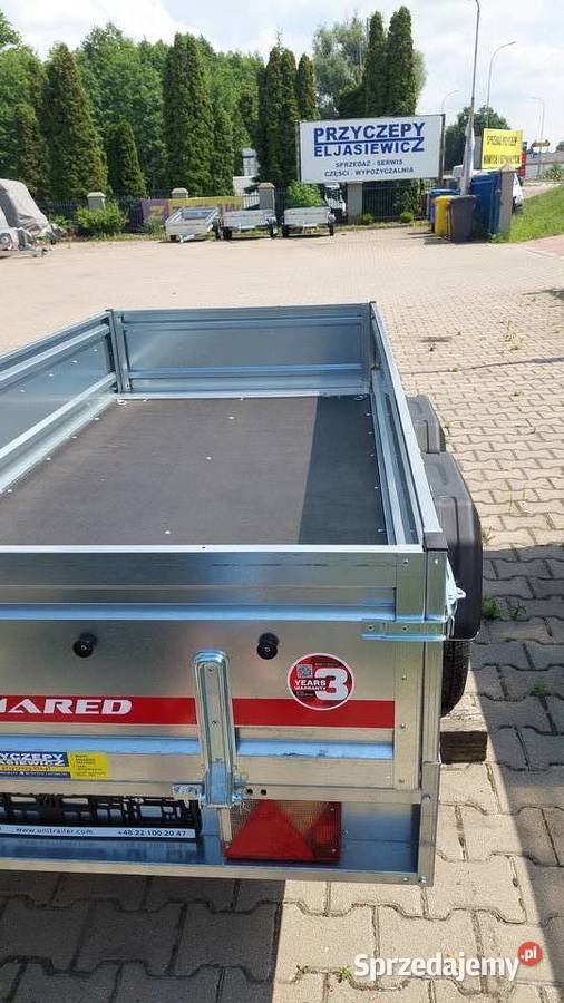 Przyczepa dwuosiowa na katB TEMARED PRO26122 towarowe Do samochodów osobowych Białystok