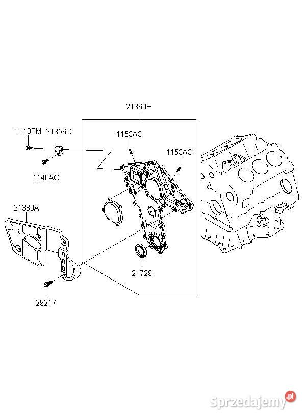 Rozrząd ix55 Veracruz Nowy 30 CRDI Szczecin sprzedam