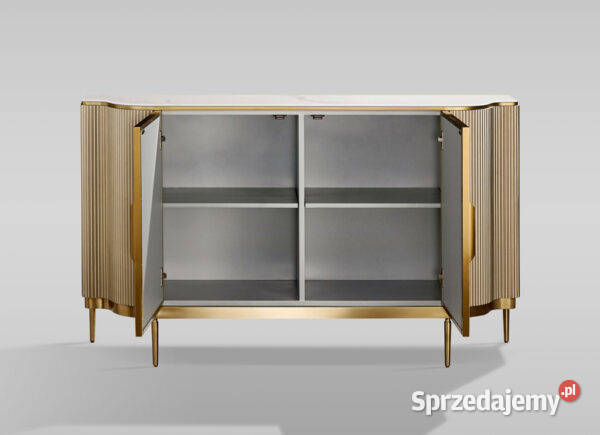Komoda złota Champion Glamour Premium 150x40x88 Golkowice