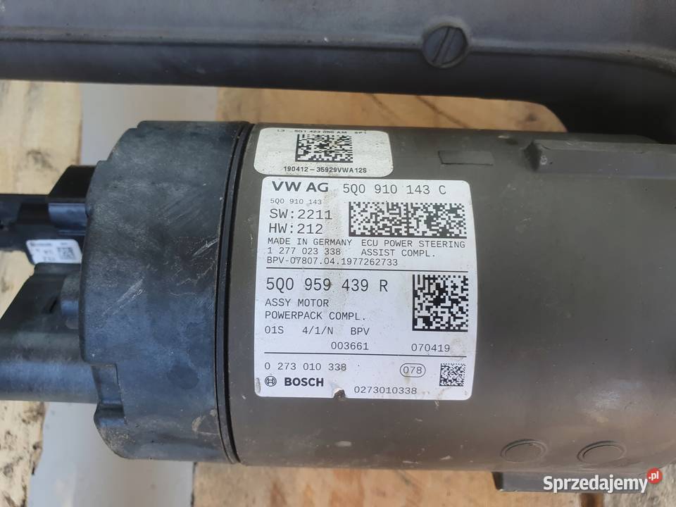 VW Golf VII MAGLOWNICA przekładnia kierownicza Janów