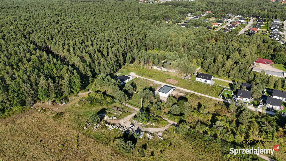 Działka pod lasem 9 arów Bilcza gm Morawica utwardzona Sprzedaż