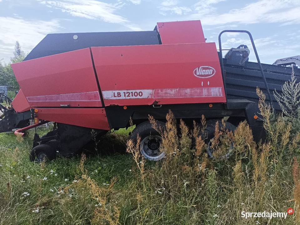Prasa wielkogabarytowa vicon lb 12100 Kostkujące łódzkie Burzenin