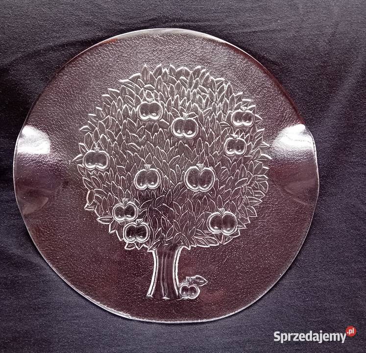 Patera Jabłoń Kosta Boda lata 70e XX w Autorka Porcelana i szkło Koźminek