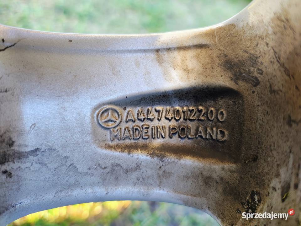 Koła Alufelgi 17 Mercedes VITO W447 VKLASA Opony