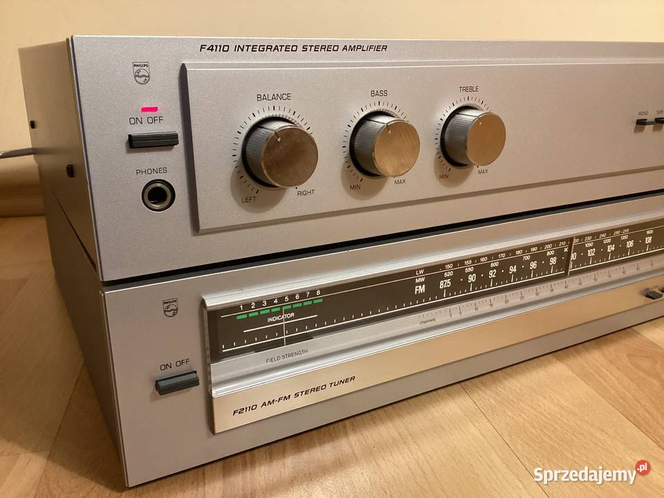 PHILIPS Wzmacniacz F4110 Tuner F2110 SPRAWNY Gdynia
