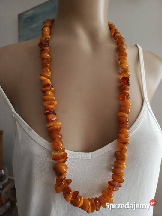 Naszyjnik Bursztyn Vintage 112gr podlaskie Białystok