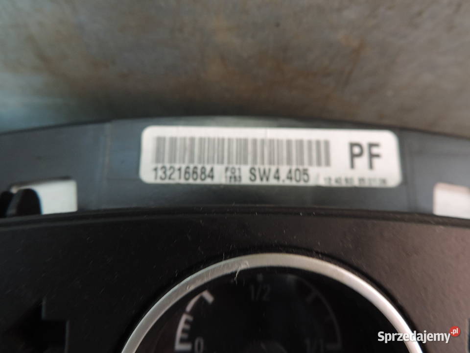 OPEL ZAFIRA B ASTRA H CDTI LICZNIK ZEGAR Rok produkcji 2006 Nowy Sącz