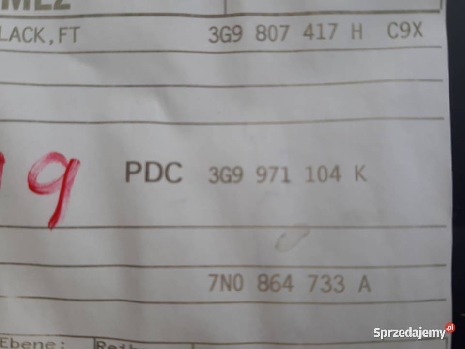 VW PASSAT B8 KOMBI ZDERZAK TYŁ TYLNY 3G9807414