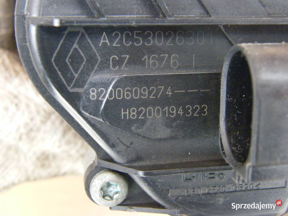 ZAWÓR RECYRKULACJI EGR RENAULT MEGANE II 19 DCI osobowe Części samochodowe Wola Batorska sprzedam