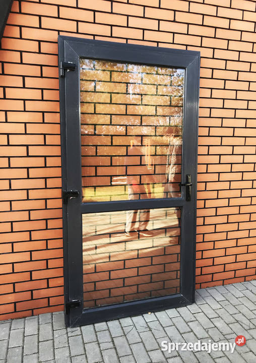 nowe drzwi antracyt 100x210 wzmocnione szczelne Dom i Ogród Iława