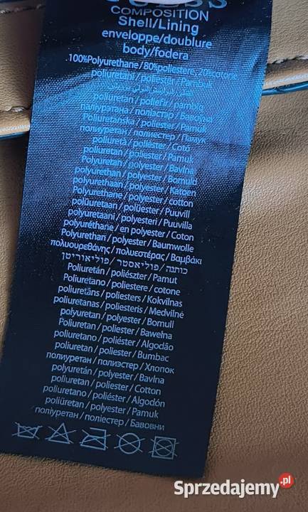 Guess karmelowa torebka Listonoszka  Myślenice