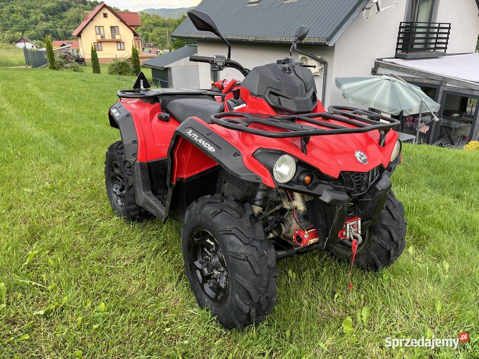 Canam outlander 570 quad przeprawowy Homologacją Żywiec