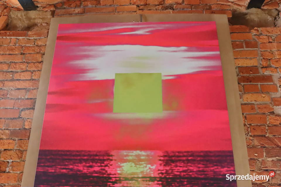 Duży obraz salon pokój jadalnia pracownia ZACHÓD śląskie Pszczyna