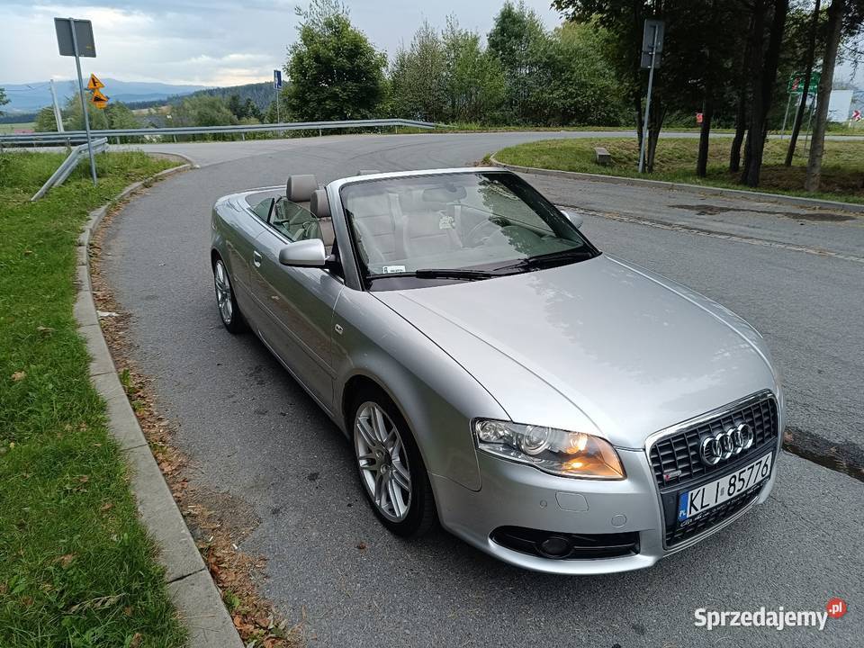 Audi A4 B7 cabrio SLine quattro Wysokie sprzedam