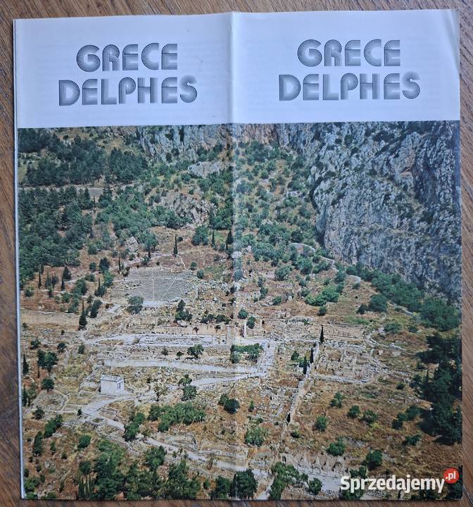 Grecja Grece Delphes j francuski Kraków