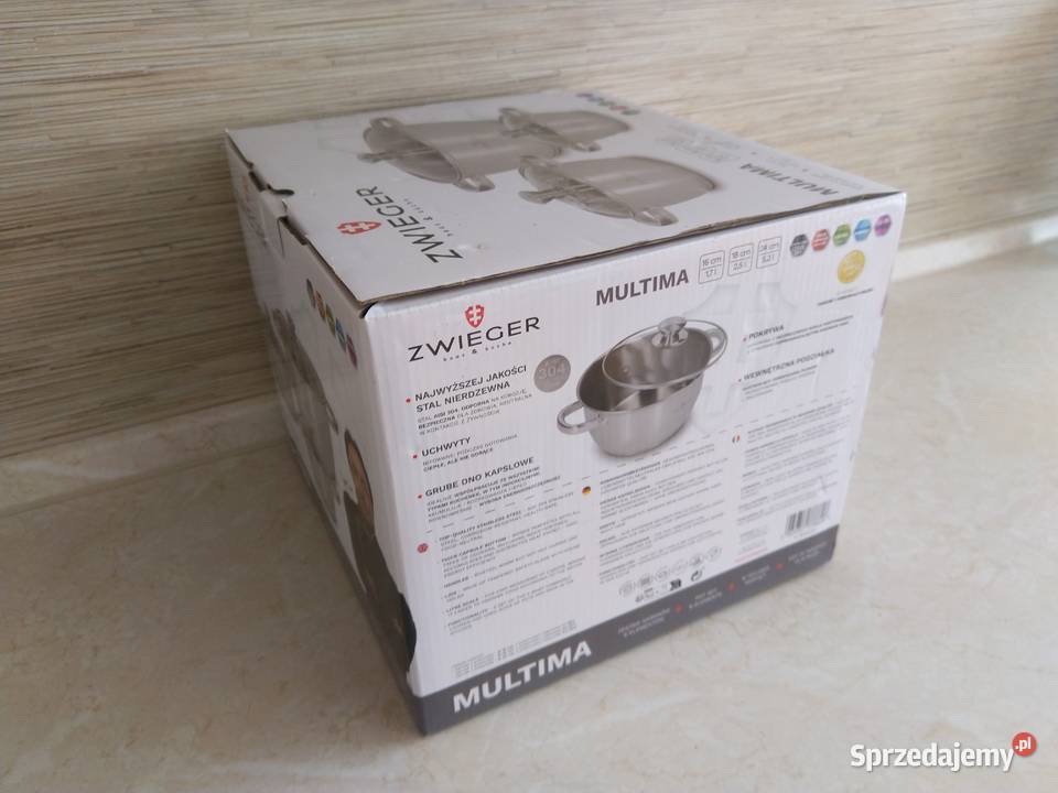 NAJTANIEJ Zestaw Garnków 3 Garnki 16 18 24 śląskie Zabrze